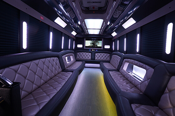 Limousine service bus company