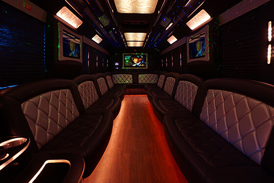 Party bus rentals in Toledo